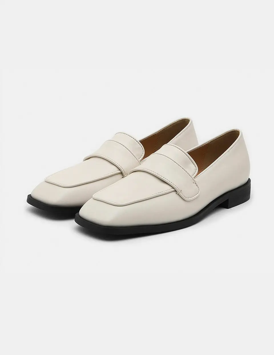 Loped Square (2cm) Loafers
