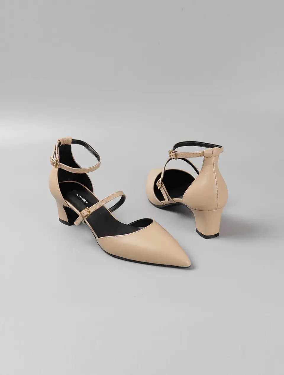 Ankle Strap 5cm Pumps (LC210)