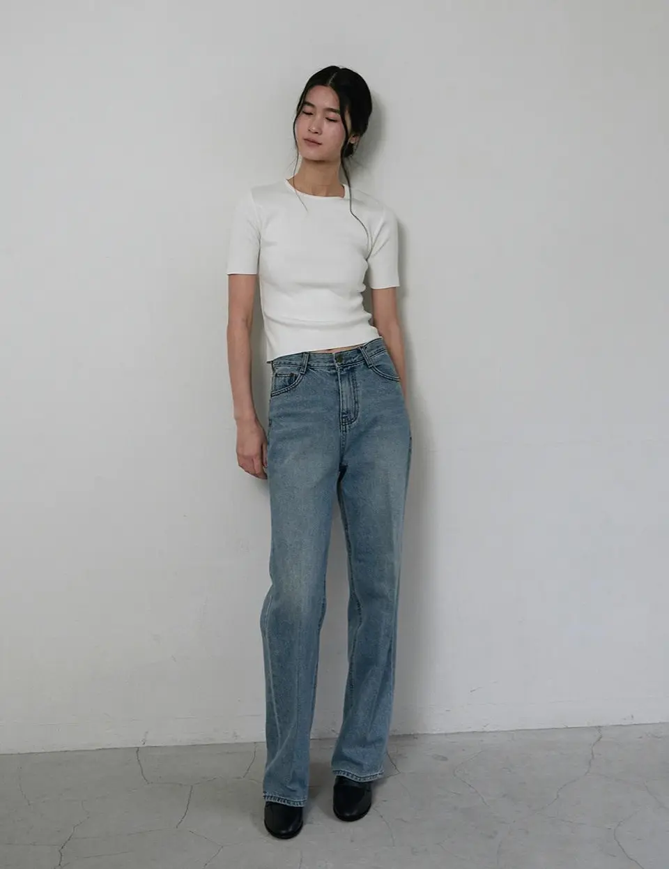 Le Classique Marju Round Toe Bloafer - Mono Black