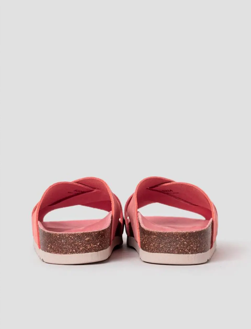 SCHOLL Cork Cross Sandals [Pink] (HH54K2C917)