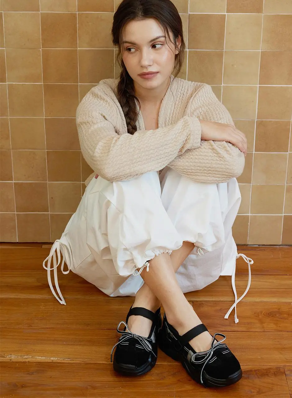 Urban Velcro Lightweight Sneakers [BLACK]