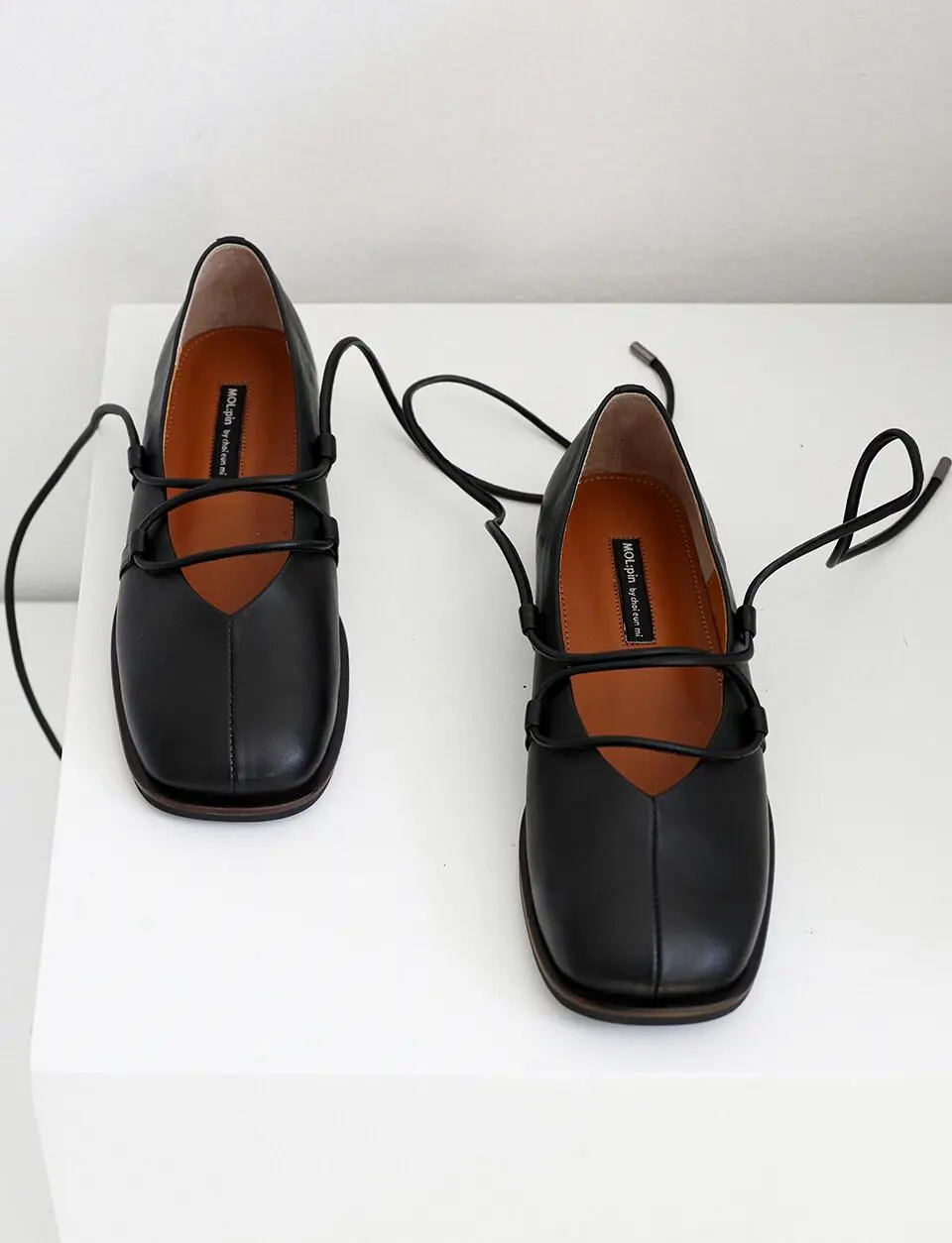 QS turnflat shoes_black
