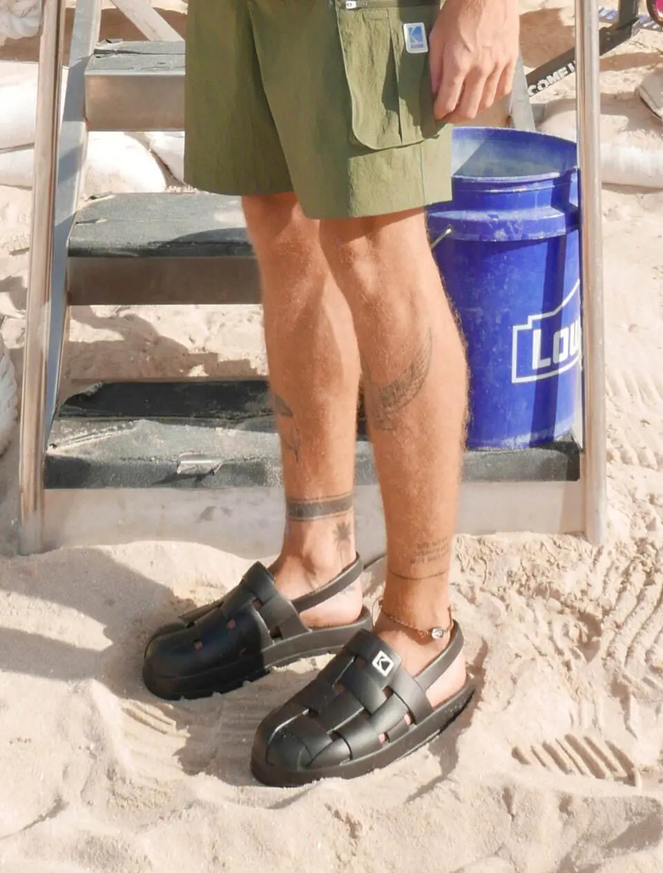 25SS Breeze Sandal Slides [BLACK]