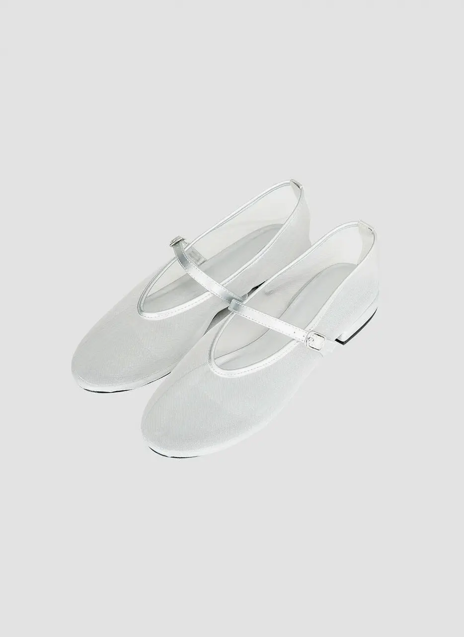 Serenity Mesh Mary Jane Loafers [2colors]