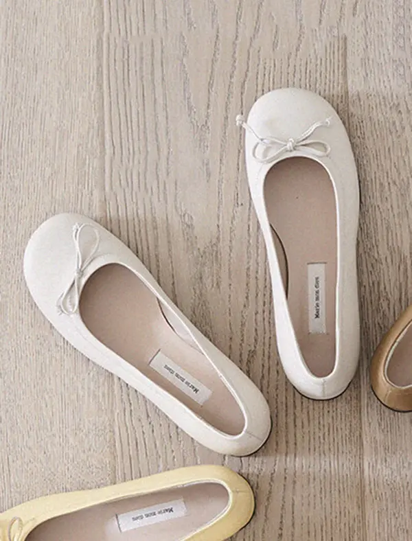 Lulu Ribbon Flat Shoes - 4 Colors