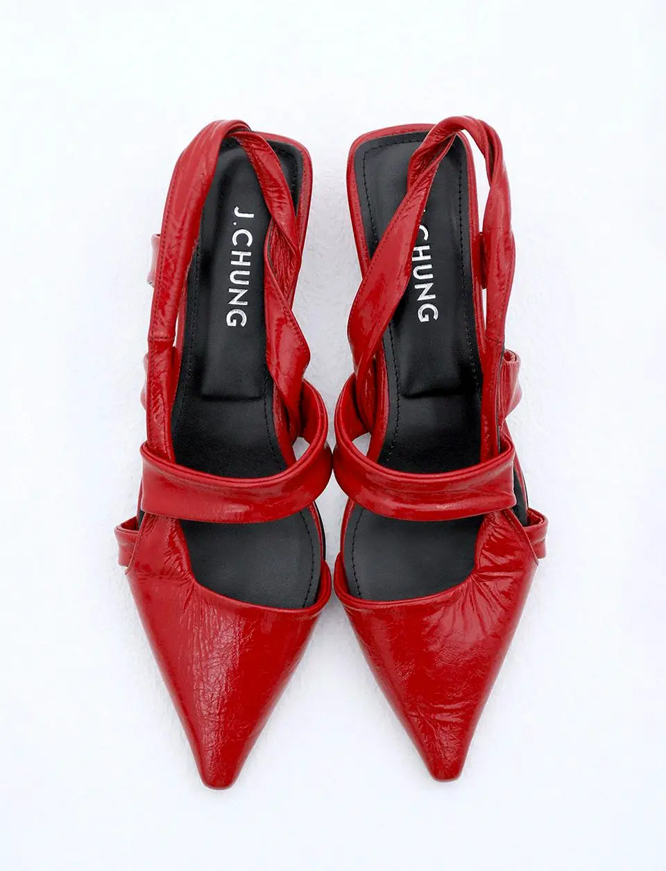 Andersen Point Slingback Pumps [Red]