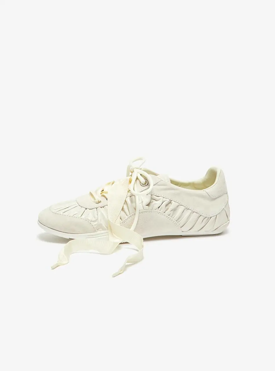 Curtain call shrring Sneakers [] (DA4DS26001IVY)