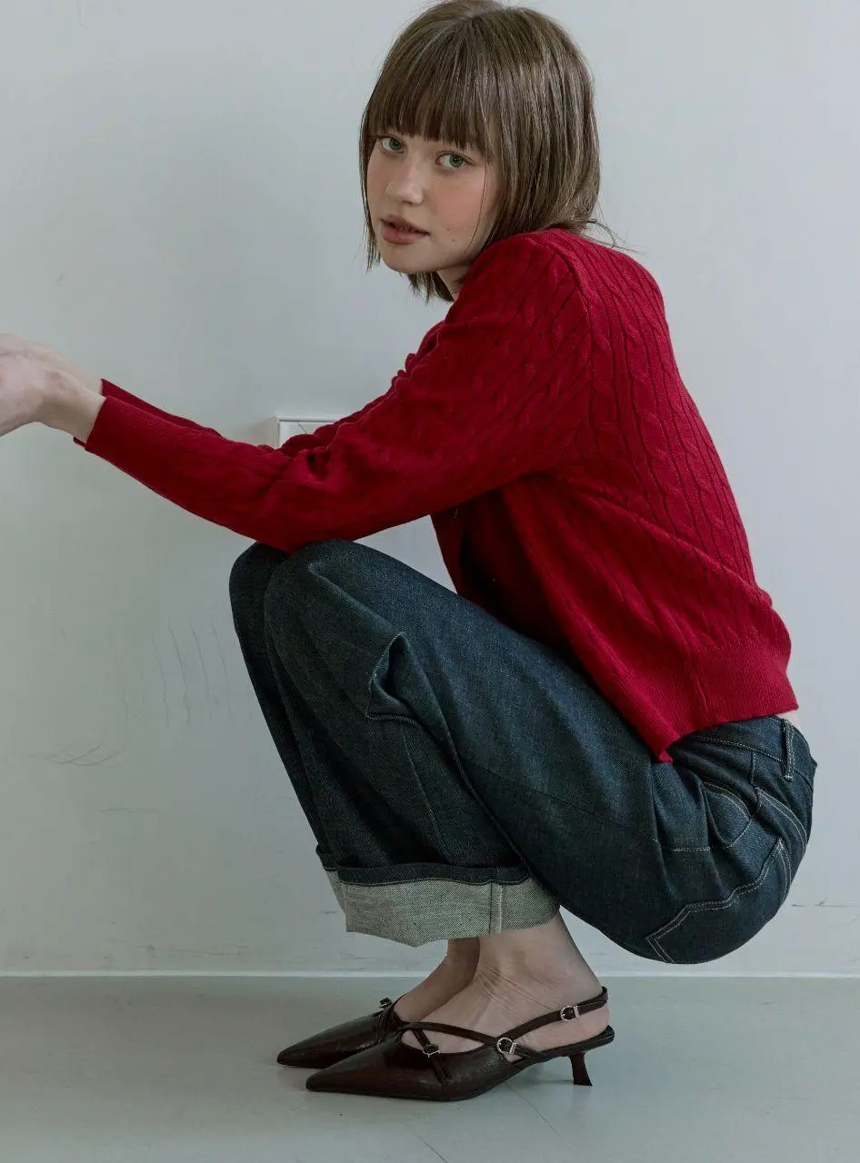 Cathay Mary Jane Slingback 4.5cm Pumps (WS9006)