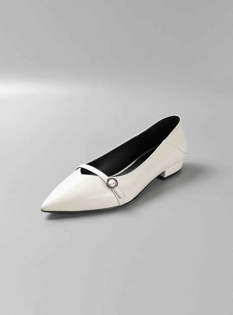 Heritage Ring Strap 2cm Flat Shoes (LC308)