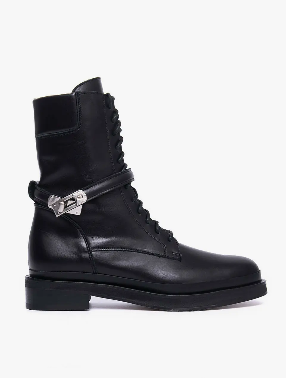 Lace-up Ankle Boots - Black (B21F44)