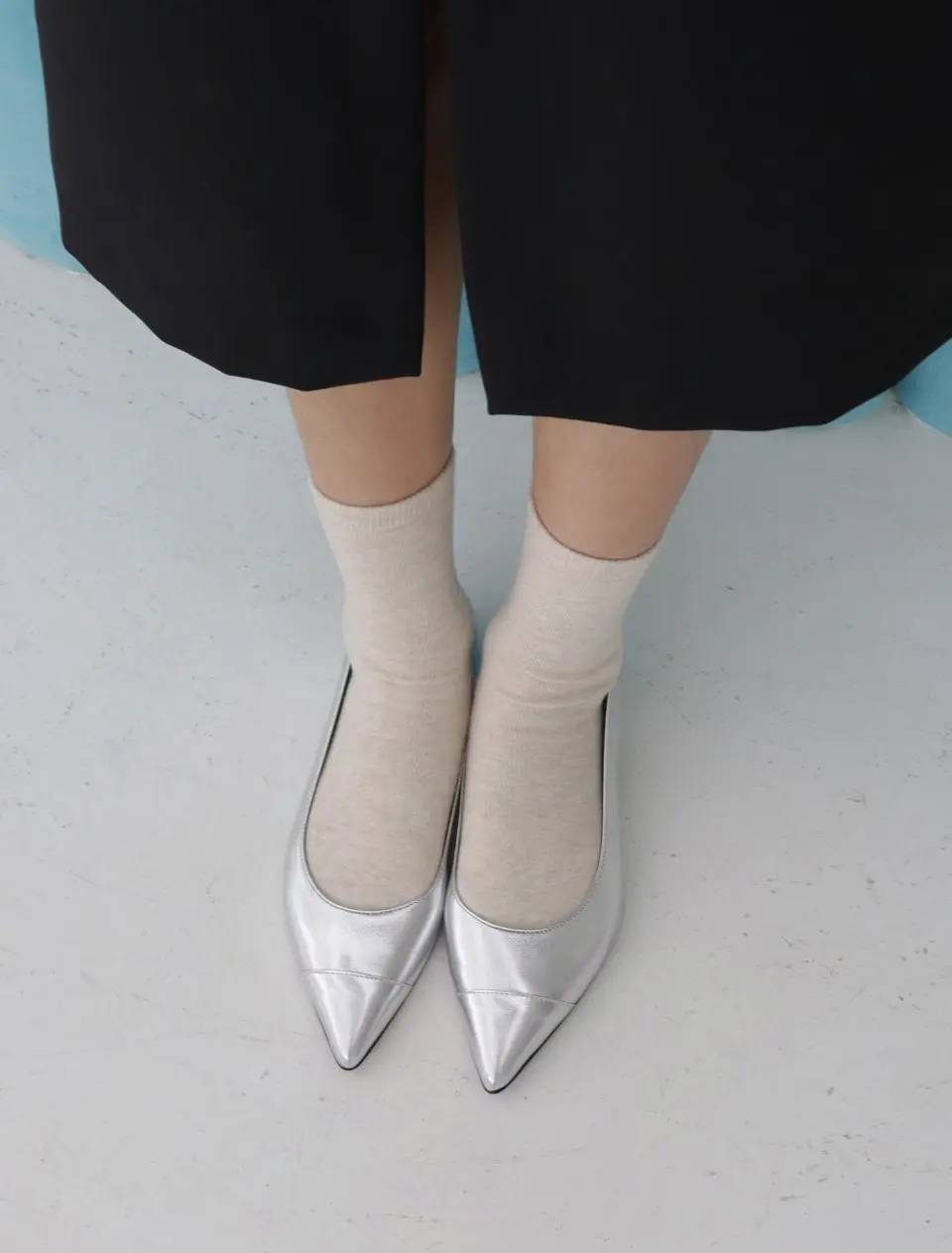 Stiletto Flat Ballet [2colors] (LC341)