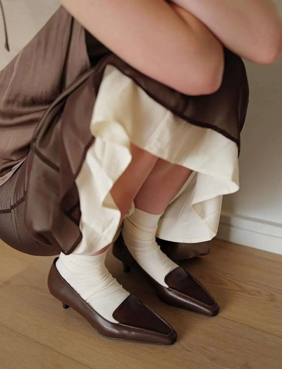 Fade Classic Loafer Heel 4.5cm Pumps