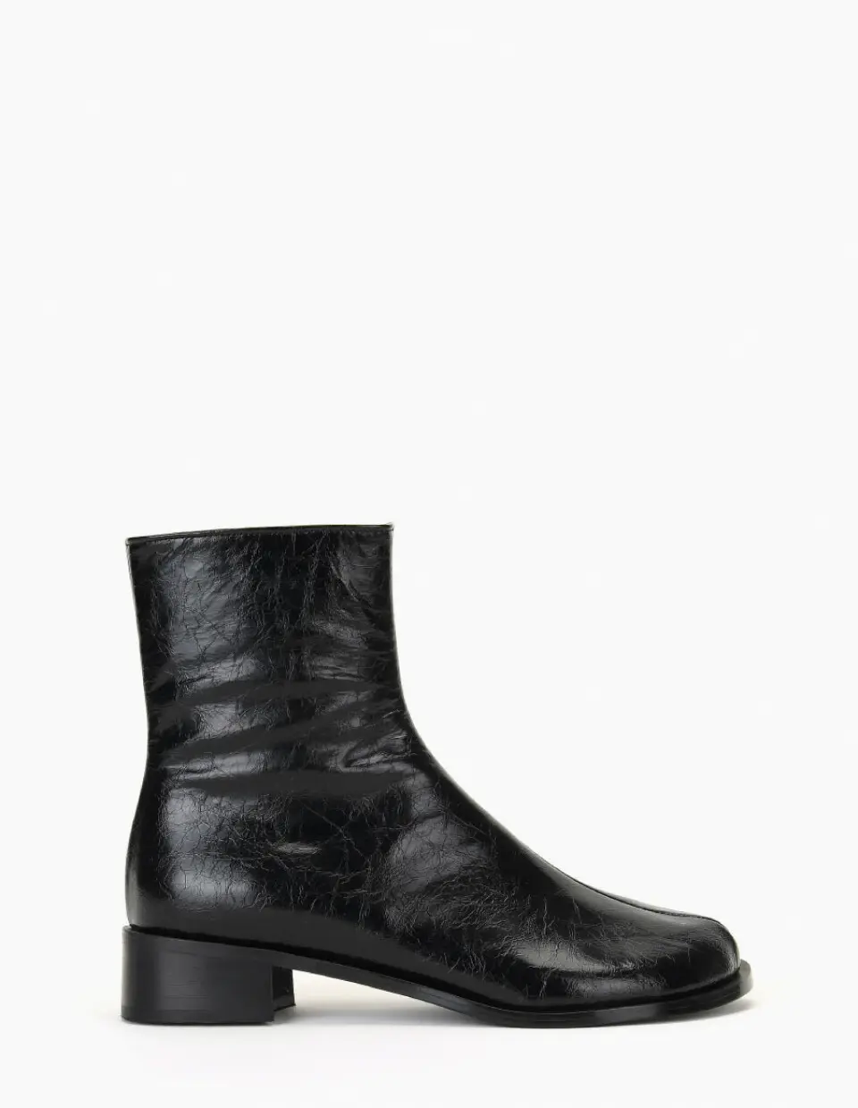 Flat Ankle Boots_Black