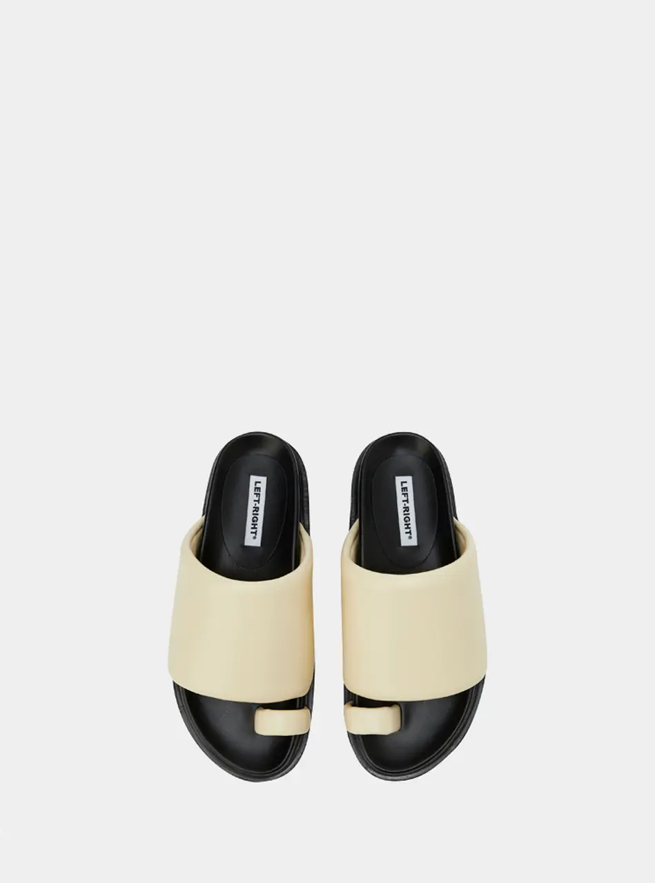 2 Strap Slipper_Light Yellow