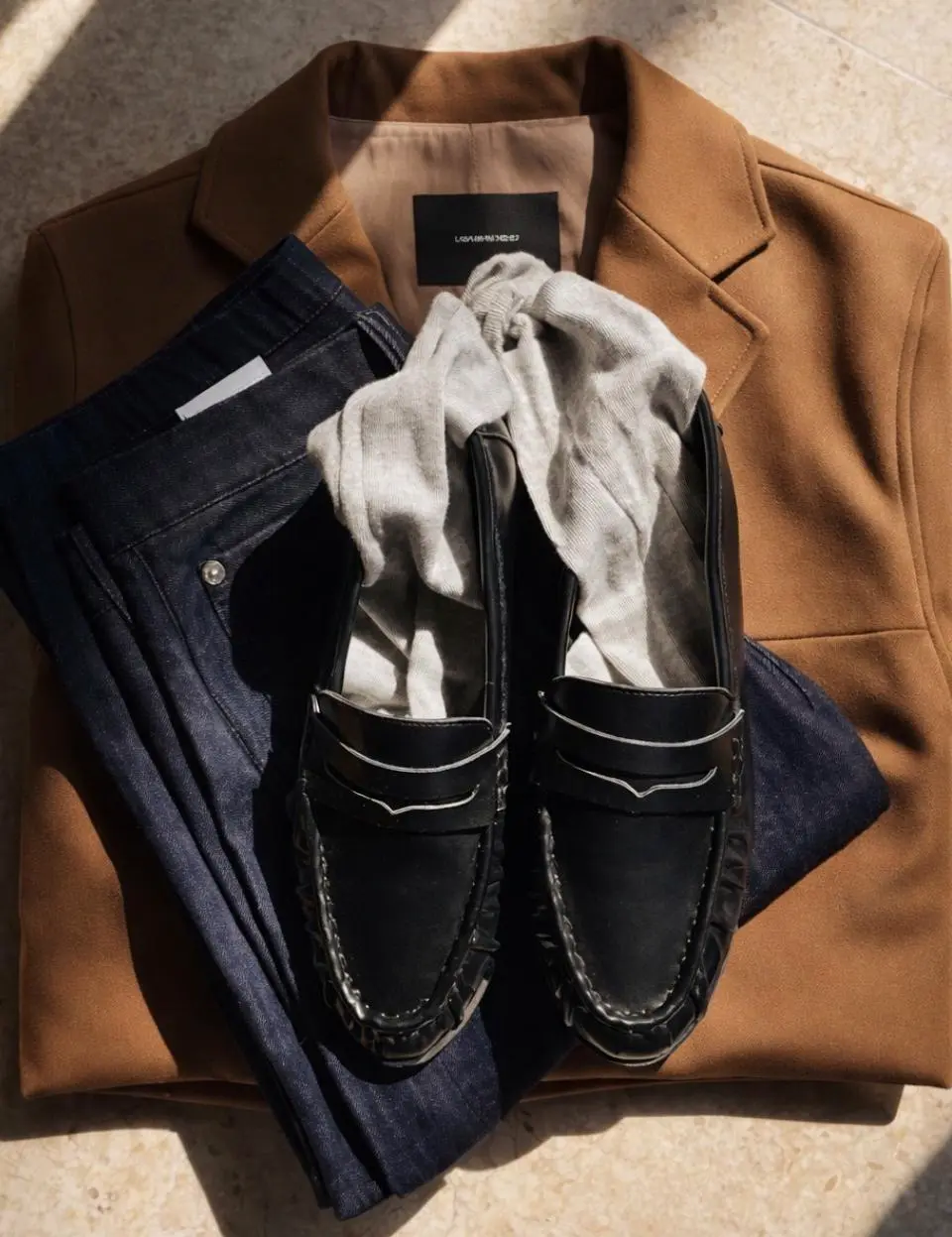 Dress Classic Shirring Loafer (SM027)