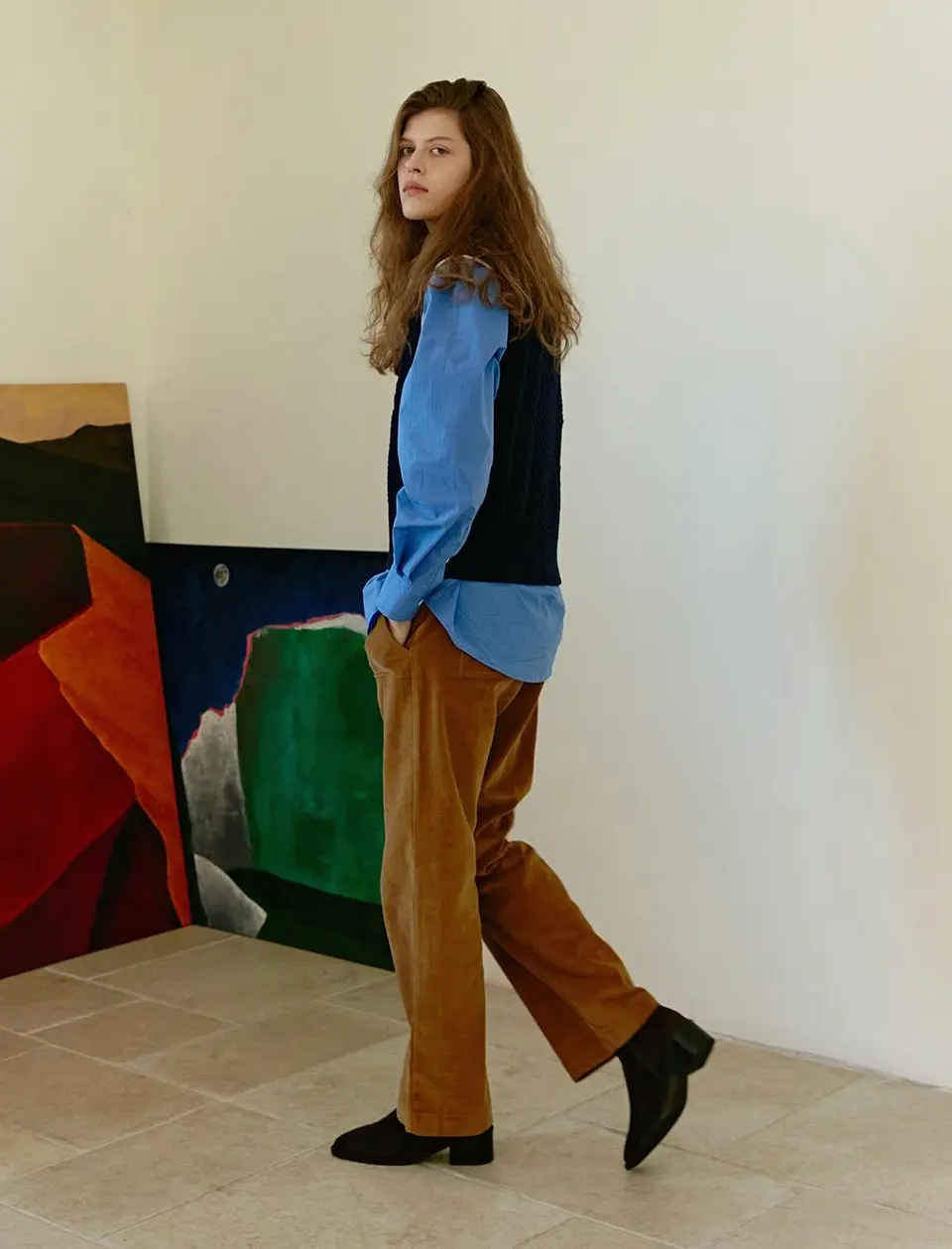 RONIN Suede Ankle Boots - 3color l 5cm Suede Span Ankle Boots