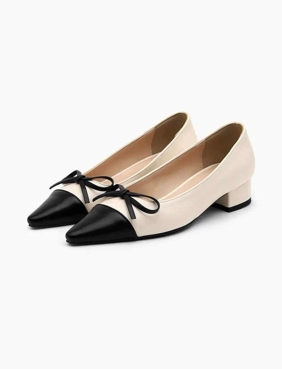 Cetyline Ribbon Flat Shoes (3cm)