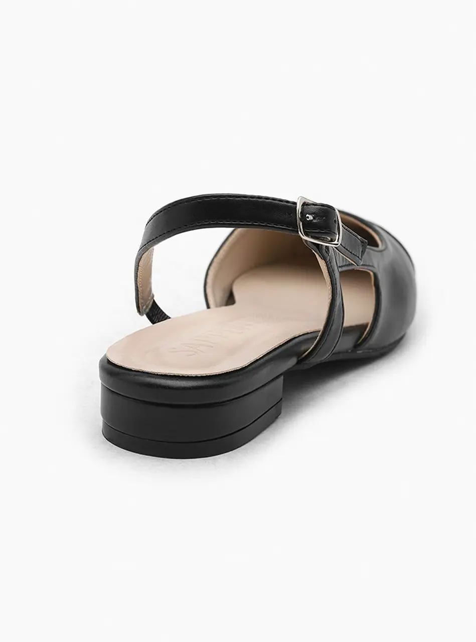 Dalia slingback flat shoes (2cm)
