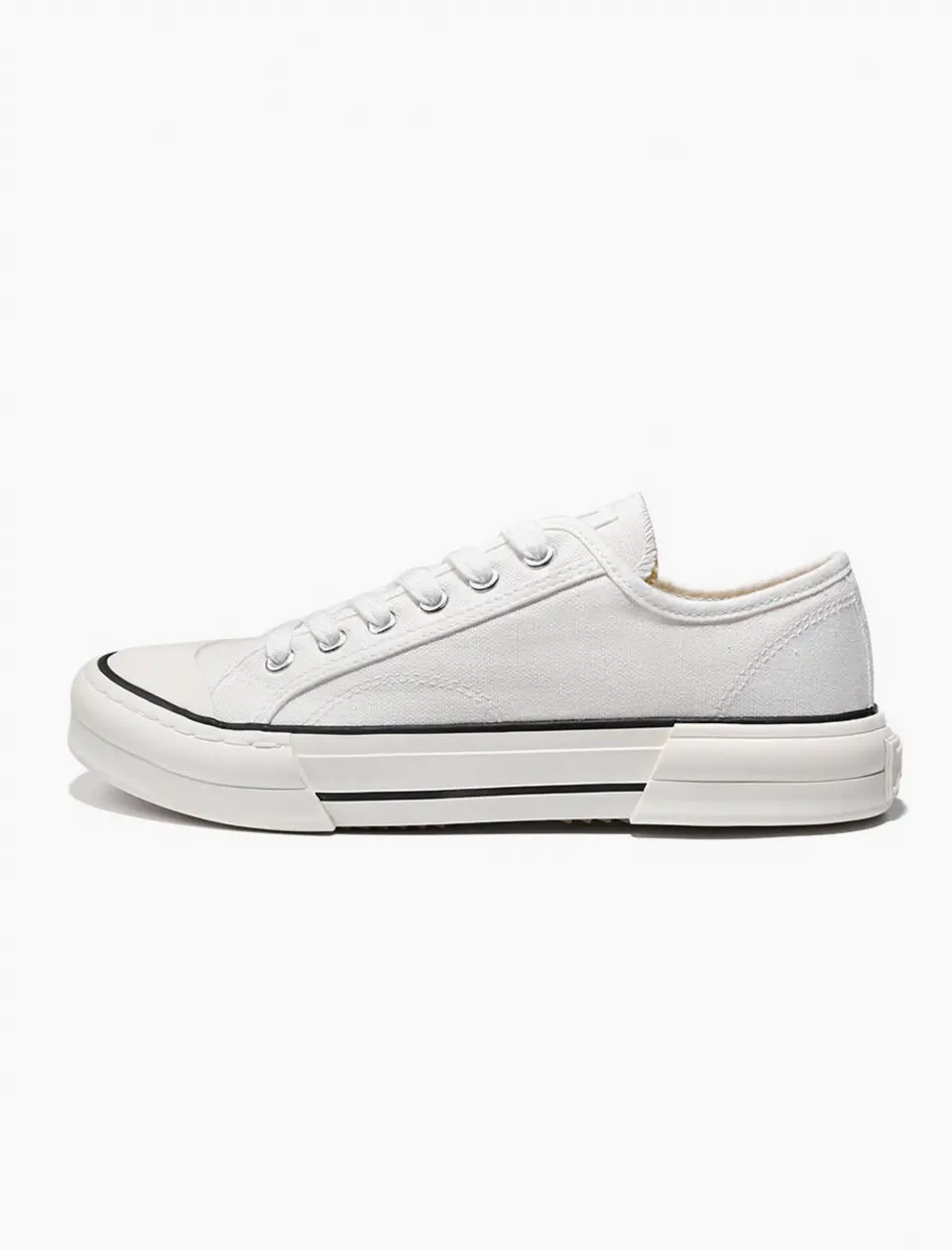 Logo Bold Sneakers 07 - All White
