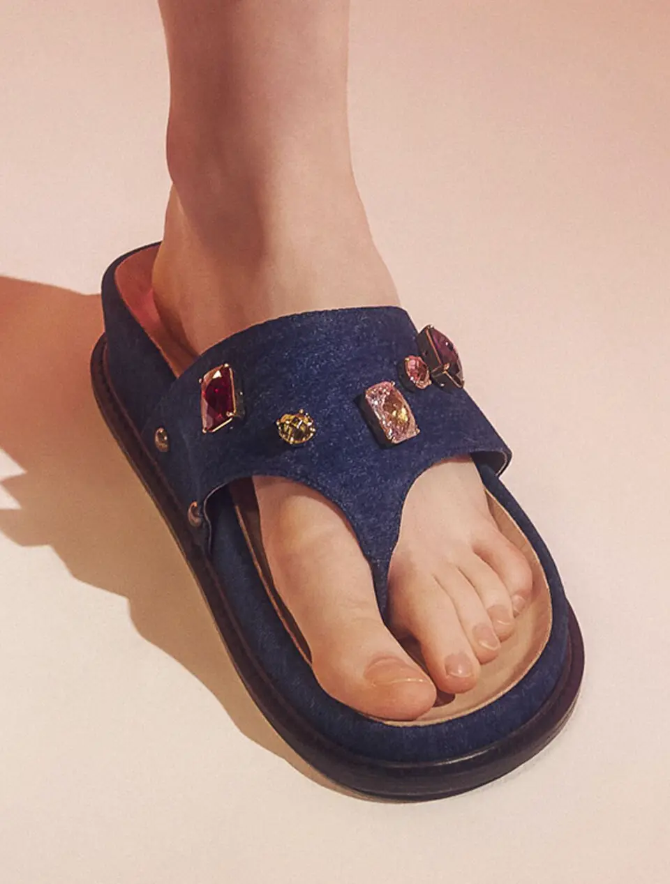 Fran Slide_Blue Denim