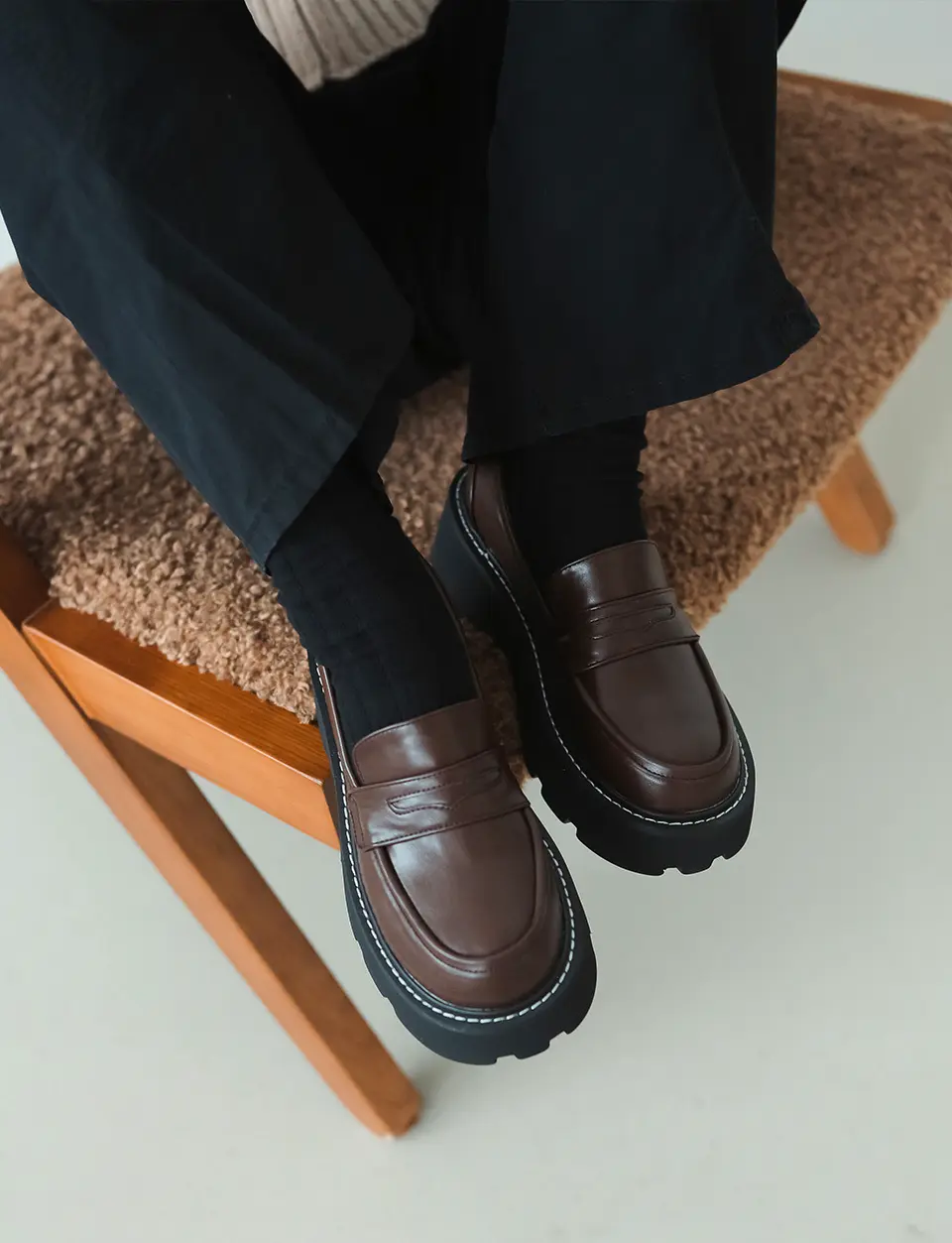 Platform Penny Loafer_4 Colors