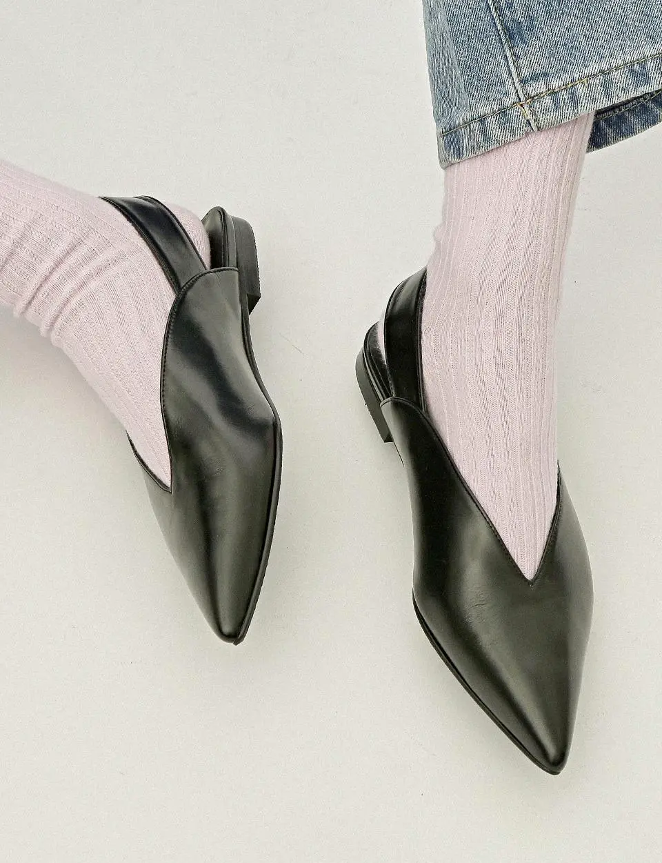 2052 Loe Slingback Flatshoes 1cm