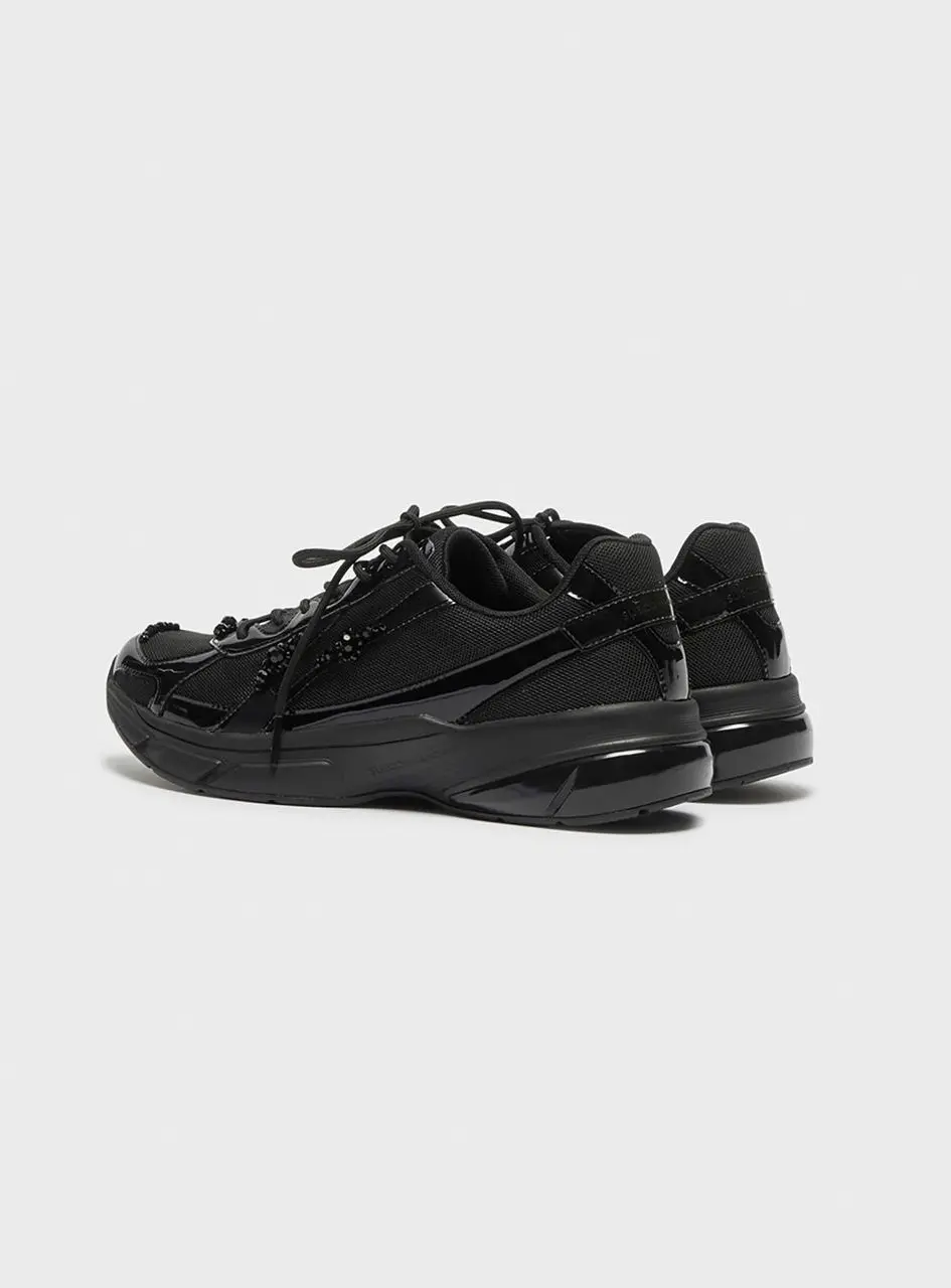 Gloss mesh Sneakers [black] (DG4DS26036BLK)