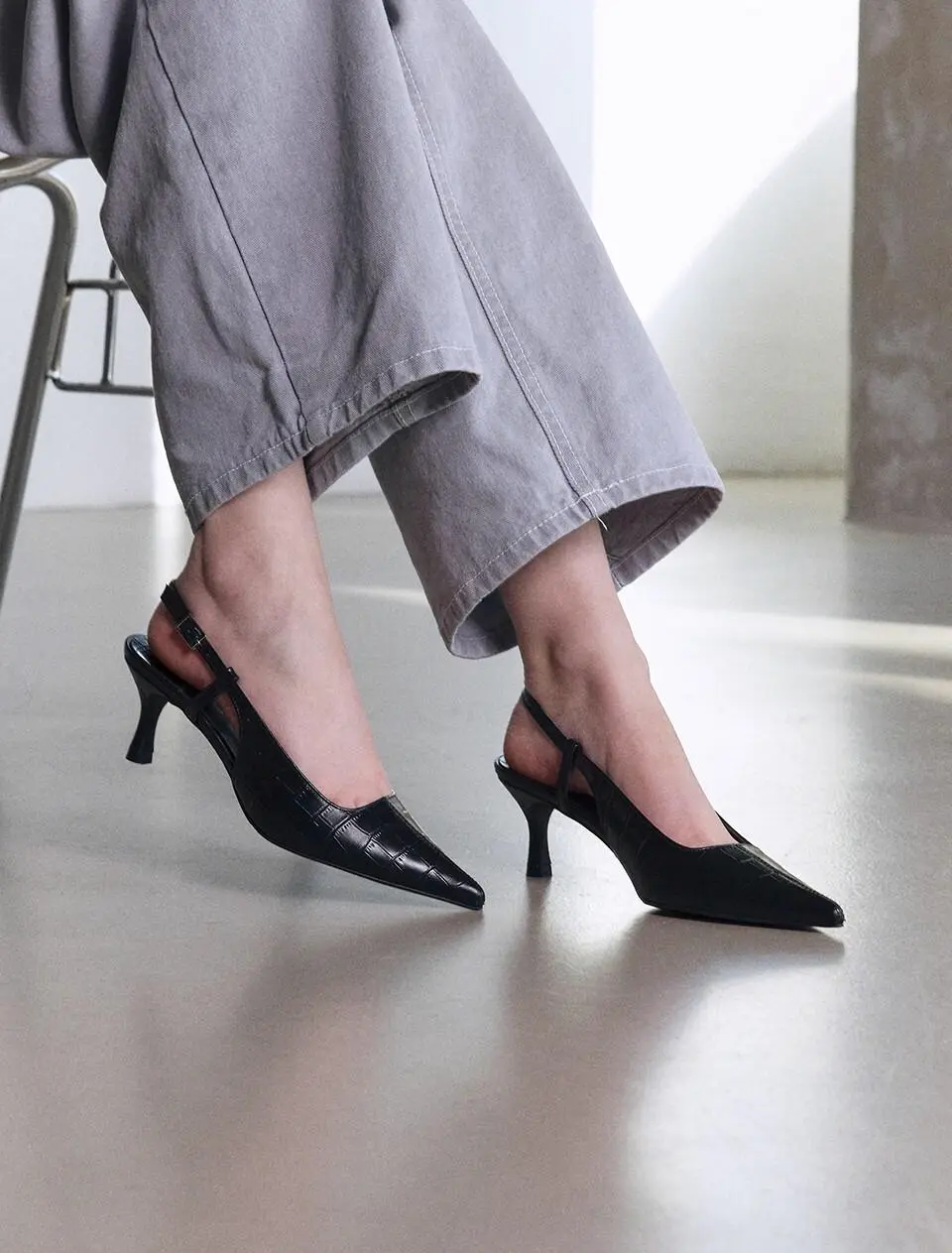 Luxe Slingback Pumps (EO2619)