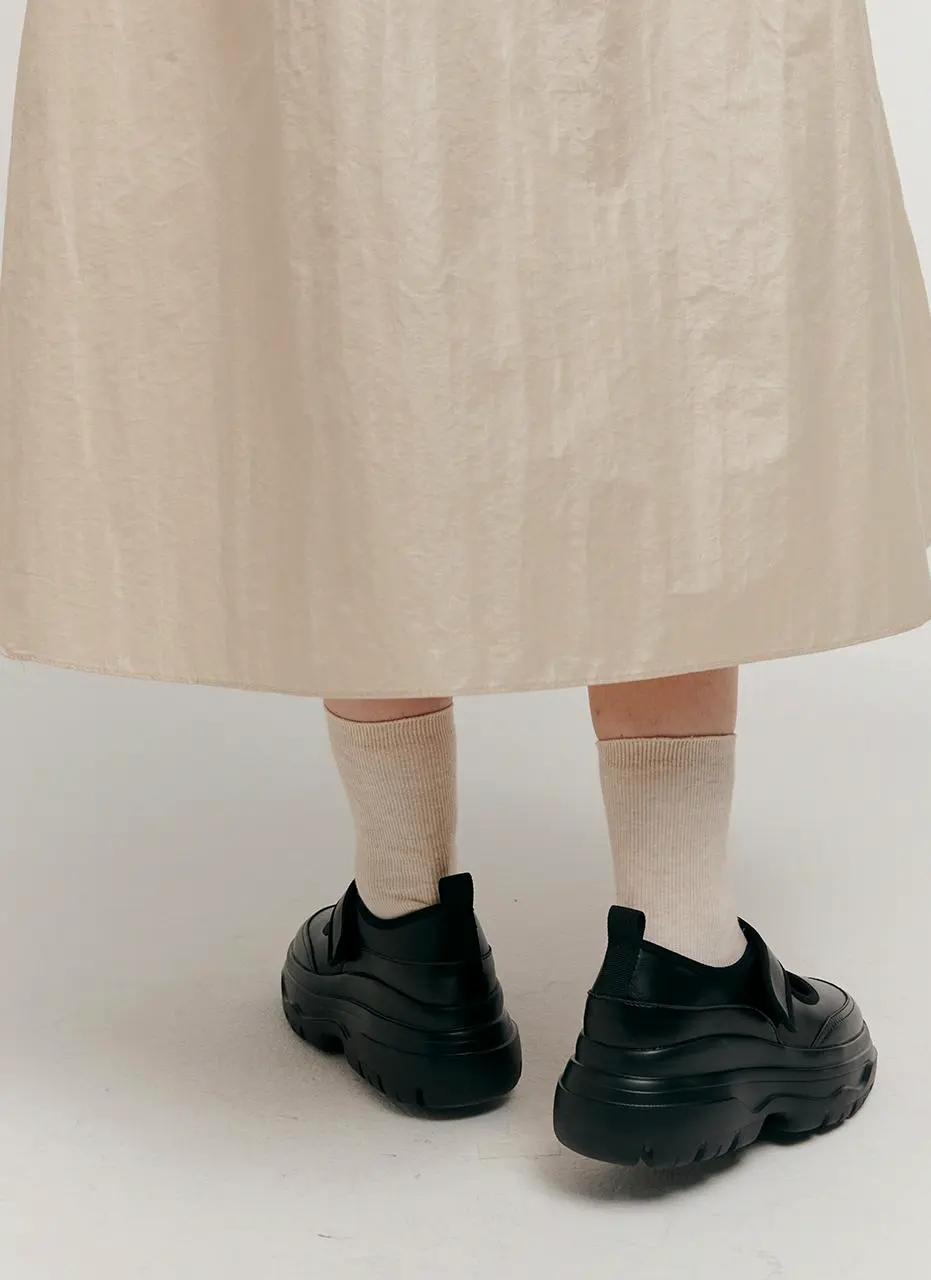 Velcro Platform Sneakers