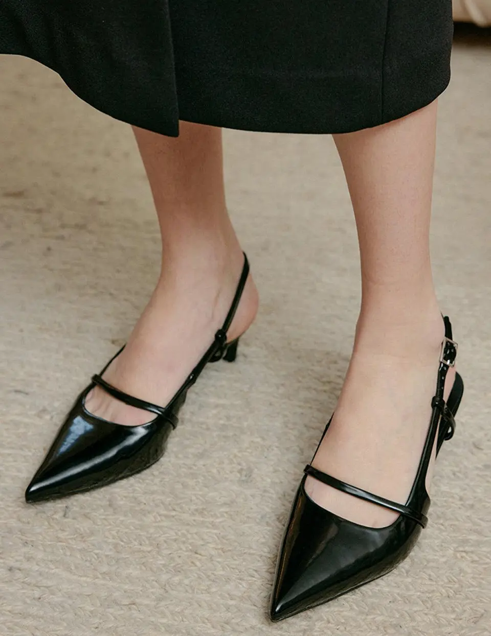 Chloe Sling Back Shoes (2 Colors)