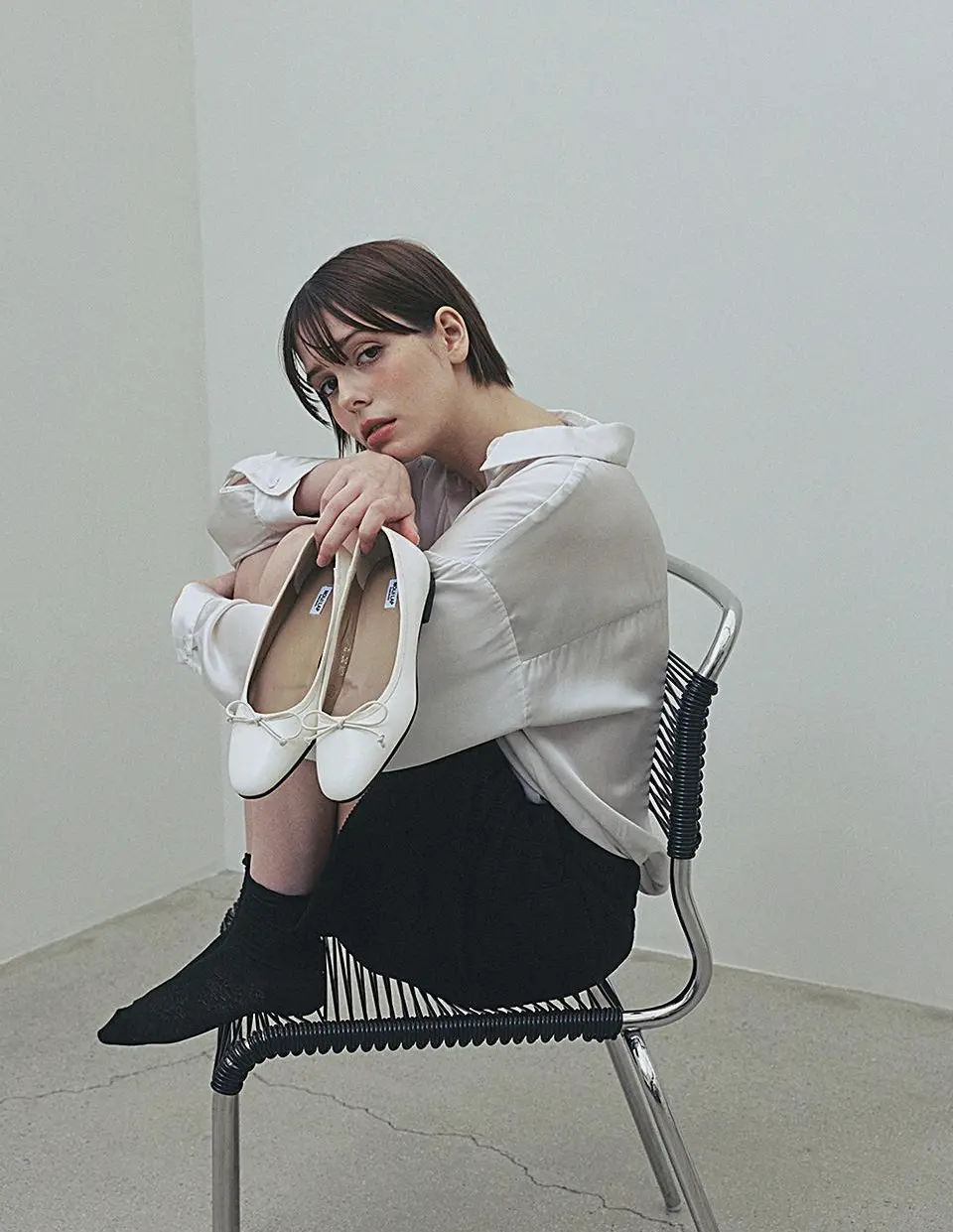 Ribbon Ballet Flats (EO2504)