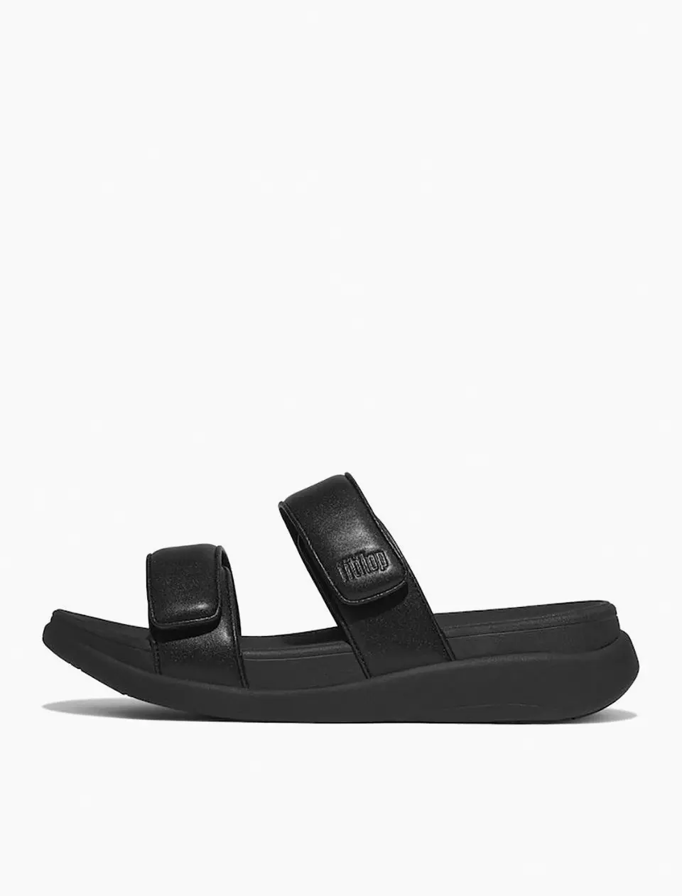 Samsung C&T Official Women's FMODE GO Adjustable Platform Two-Bar Slides [All Black] (FT61K2D035)