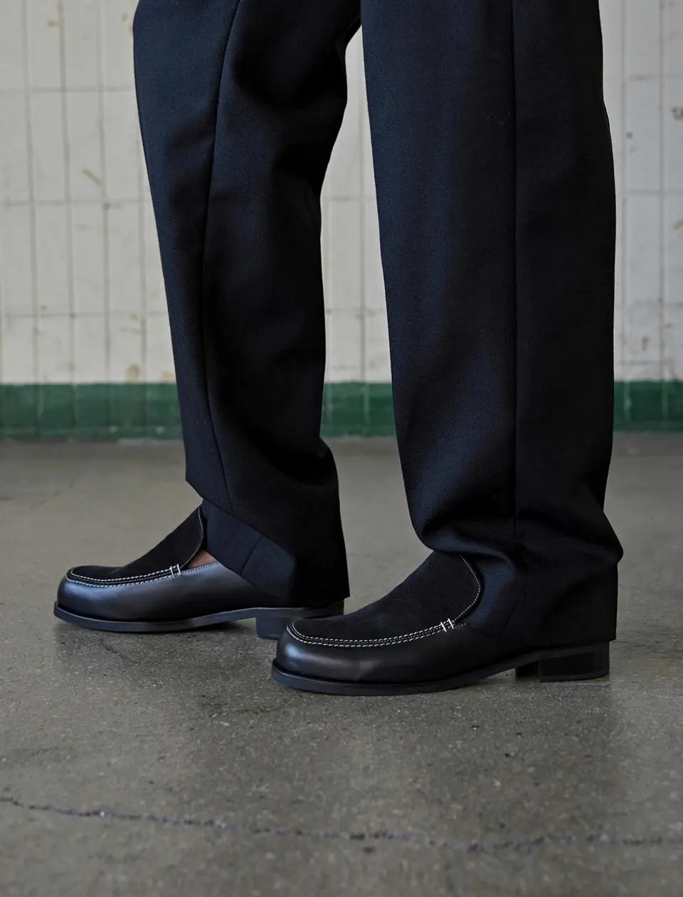 30mm Lydia Triple Stitch Loafer