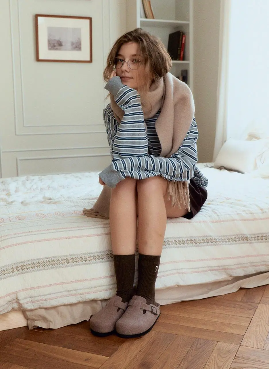 Wool Mong Slippers Slides