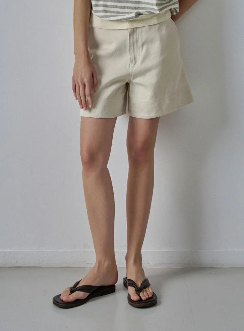 Round Toe Fluffy Sandals [Brown]