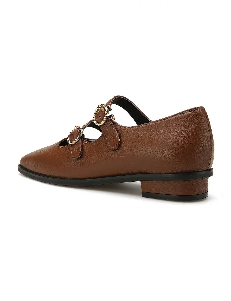 Yanira 2 Strap Loafers - Brown (AM221505)