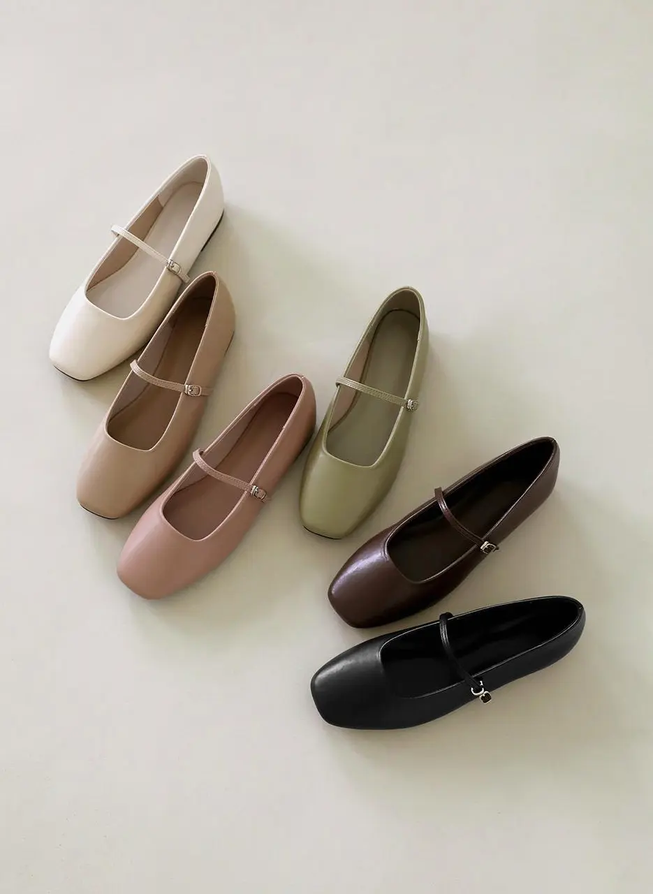 Nibre Mary Jane Flat shoes (1cm)