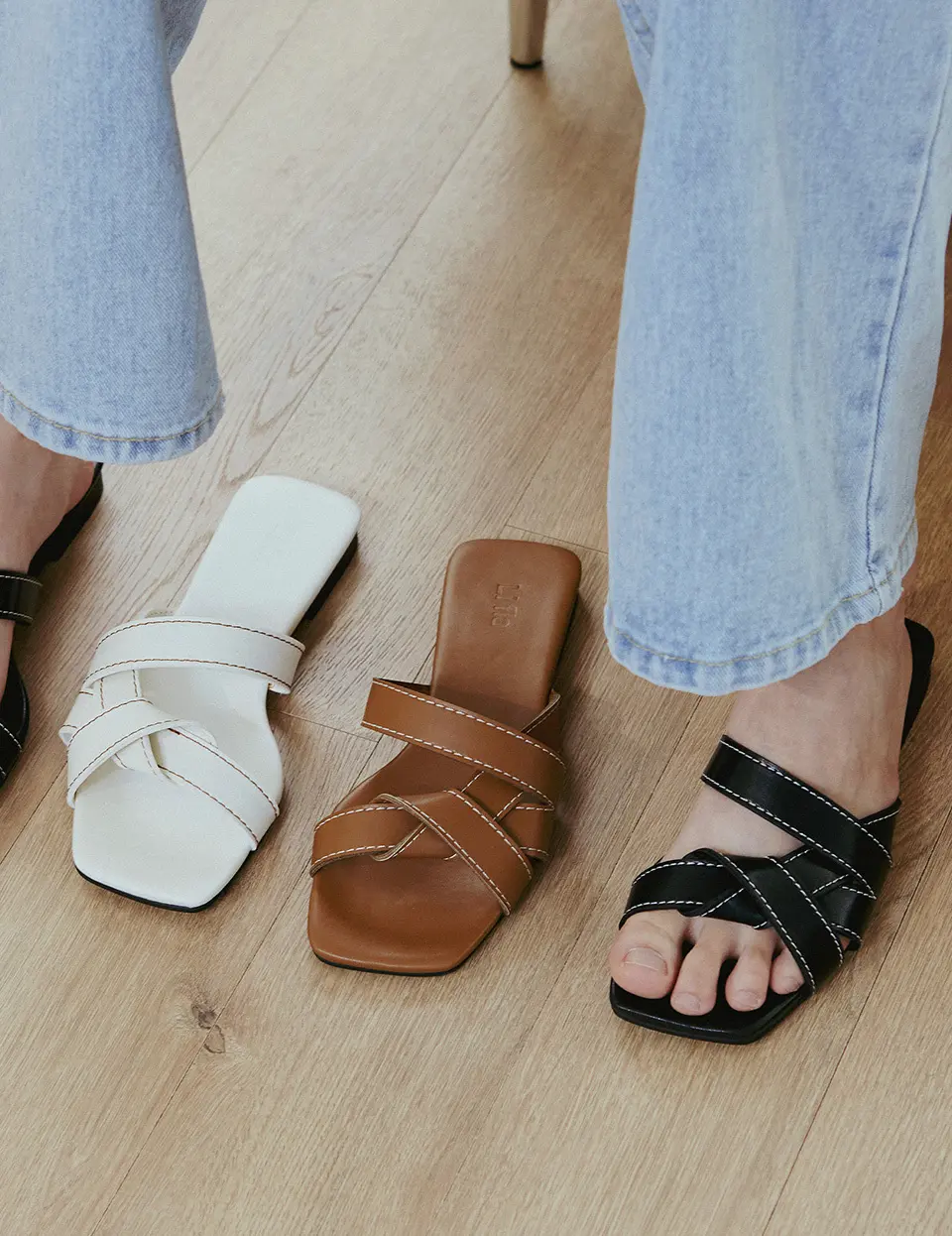 Ribbon Slides - 4Colors