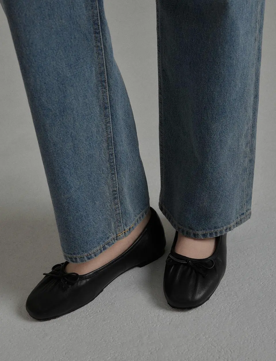 BORN SHIRRING FLAT SHOES (4colors)