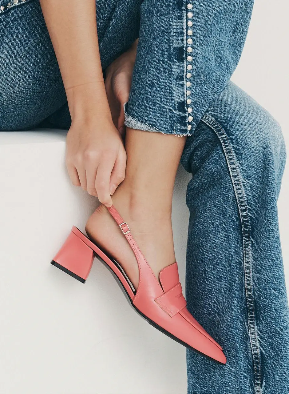 Stiletto Loafer 5cm PUMPS (LC313)