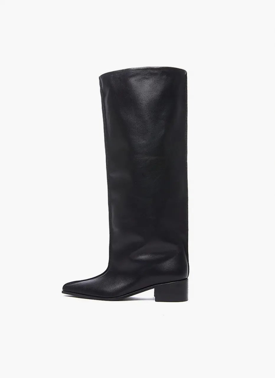 wide fit long boots_4CM