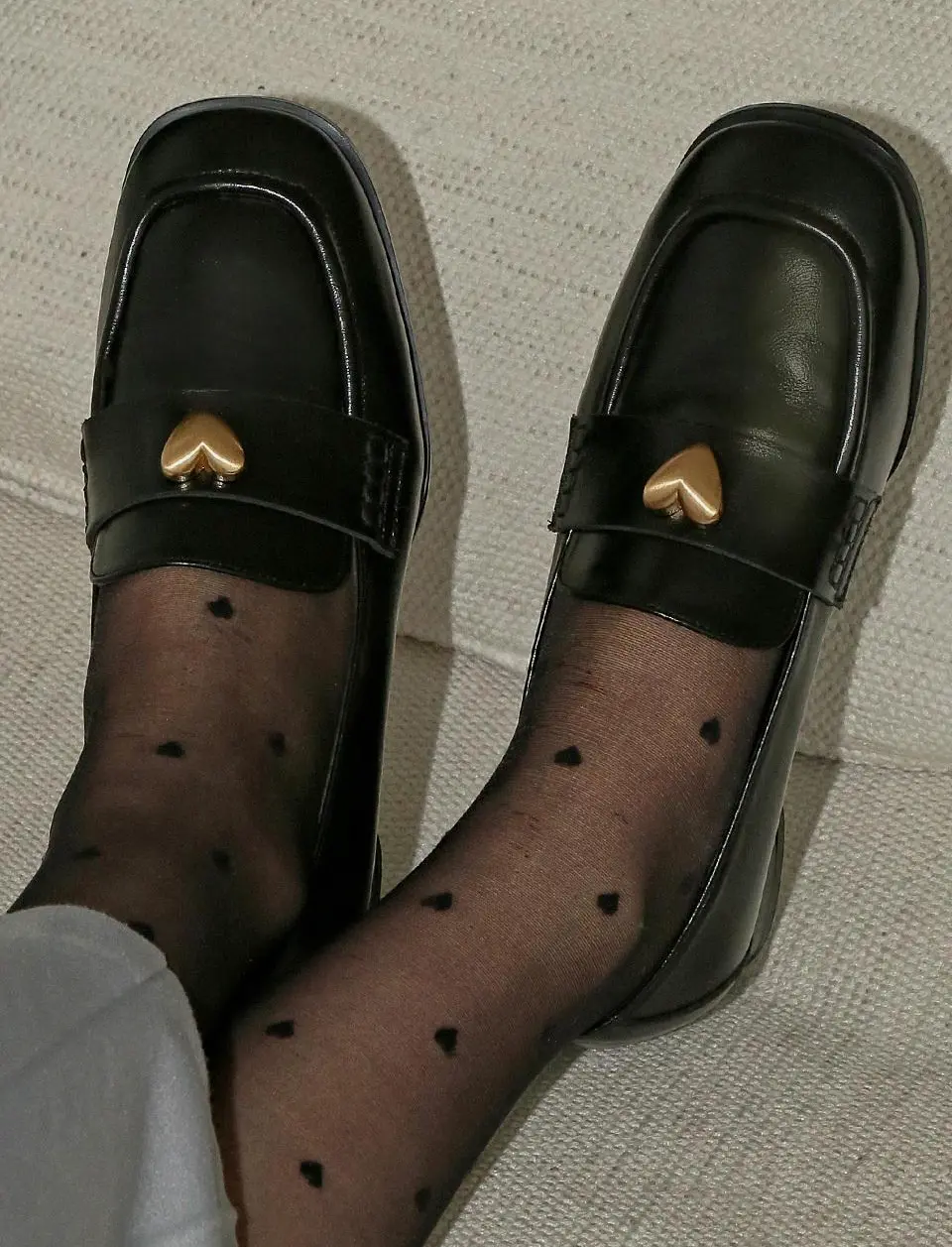 170J Clove Heart Loafer 3cm