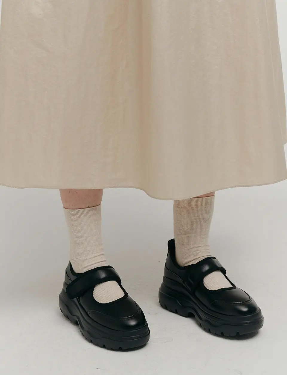 Velcro Platform Sneakers