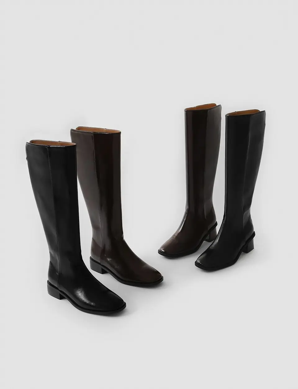 Boter Square Long Boots (3/5cm)