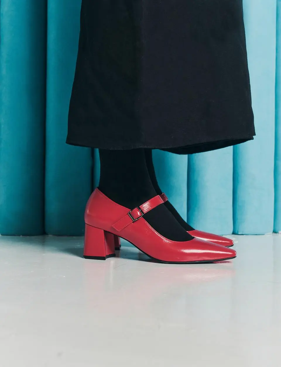 Mary Jane 6cm Pumps (LC301)