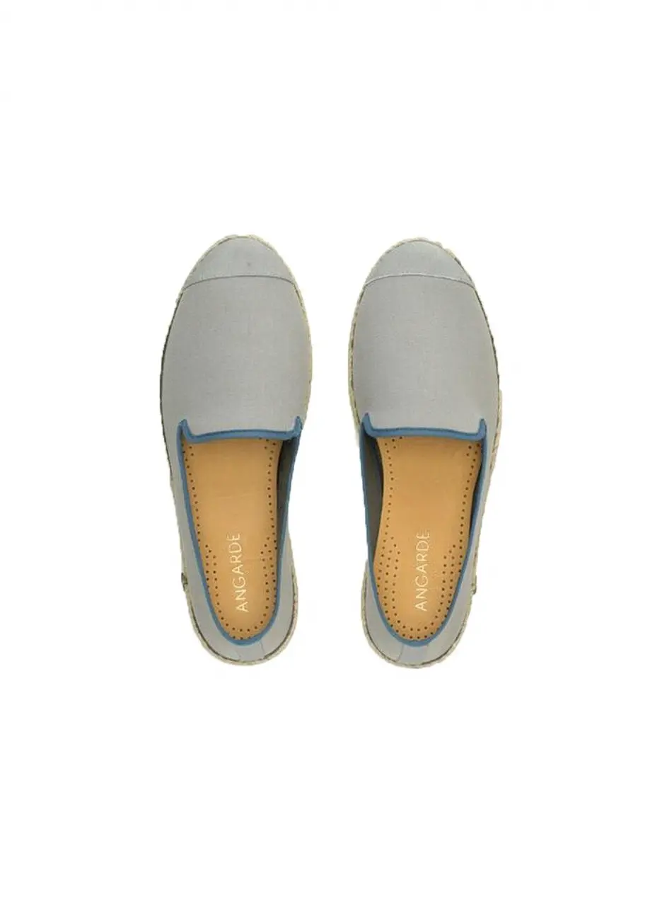 Summer Espadrille GETA Slip-on [Gray]