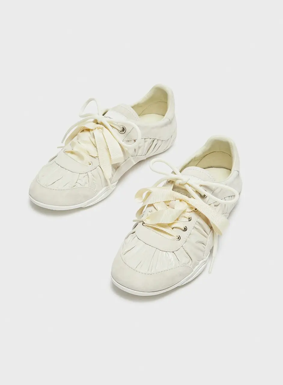 Curtain call shrring Sneakers [] (DA4DS26001IVY)