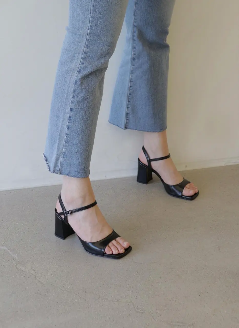 Open Toe HEELED SANDALS [2colors] (LC333)