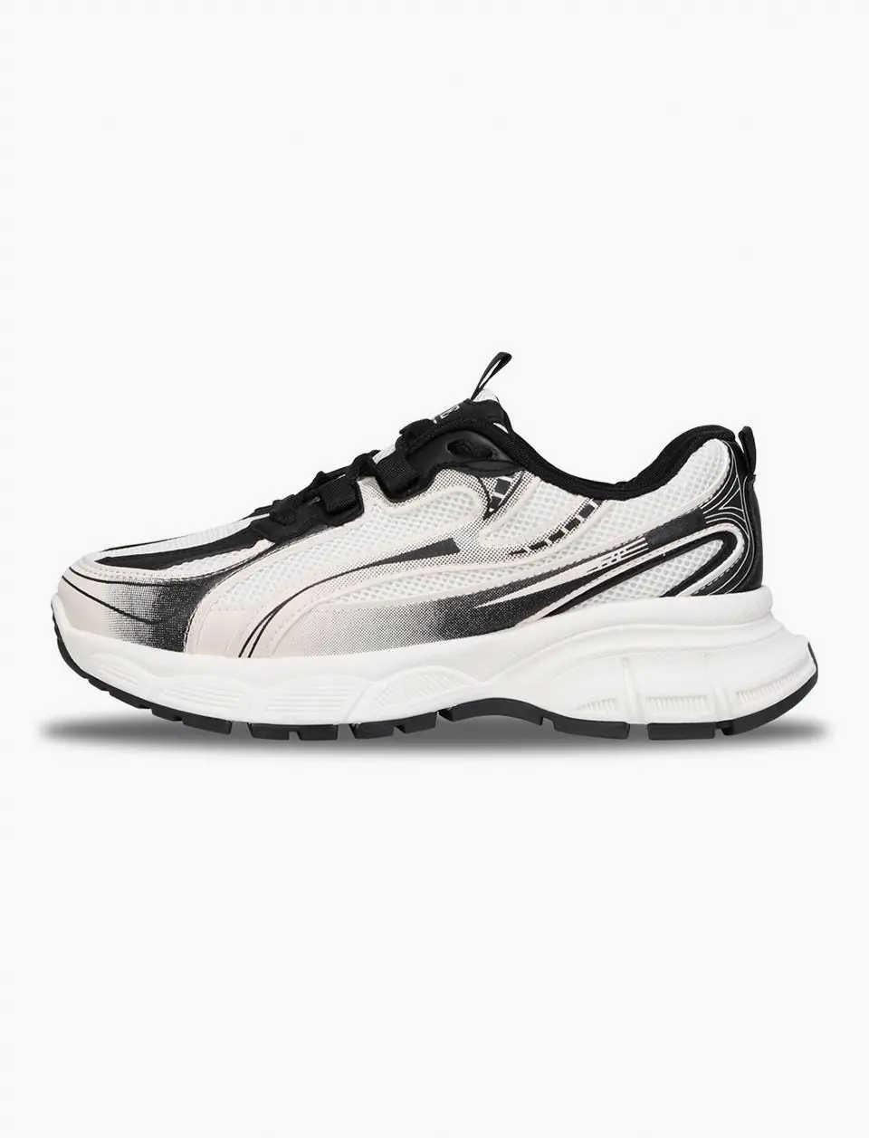 Elle Sports Club AVA Sneakers [Ivory Black] (EL5S248IBK)