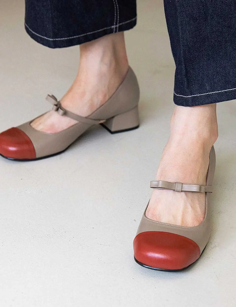 Wendy Ribbon Mary Jane Pumps (6 Colors)